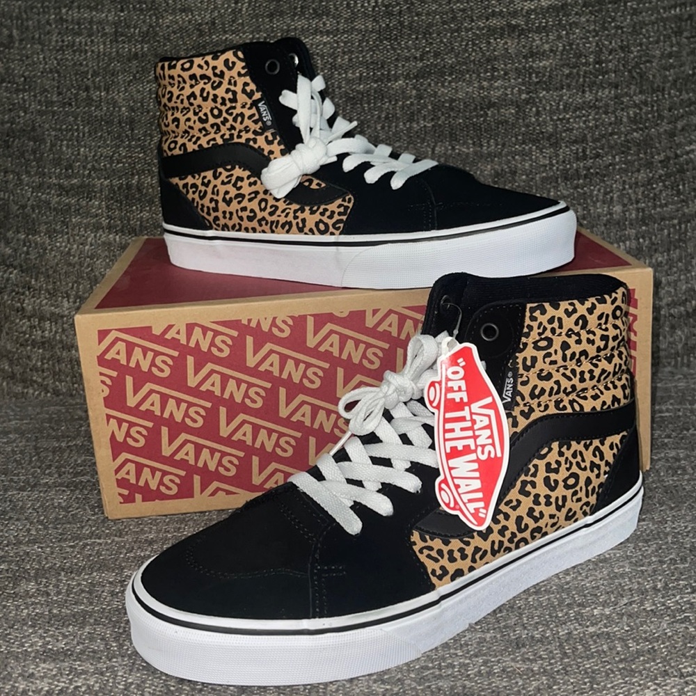 Vans Filmore High-Top Cheetah Sneakers
